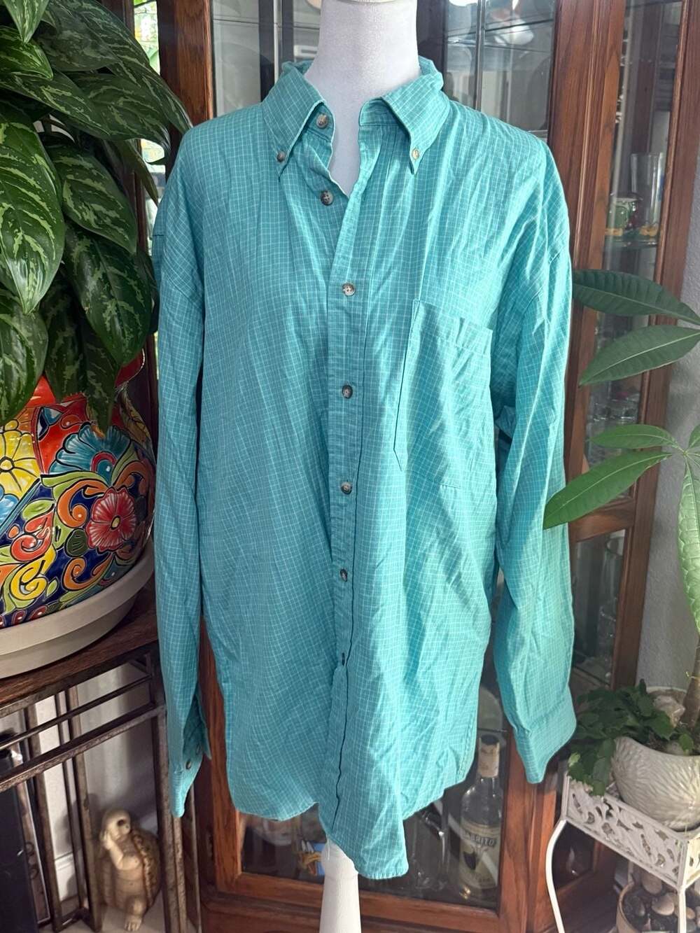Pendleton Men's Long Sleeve Button Down Shirt